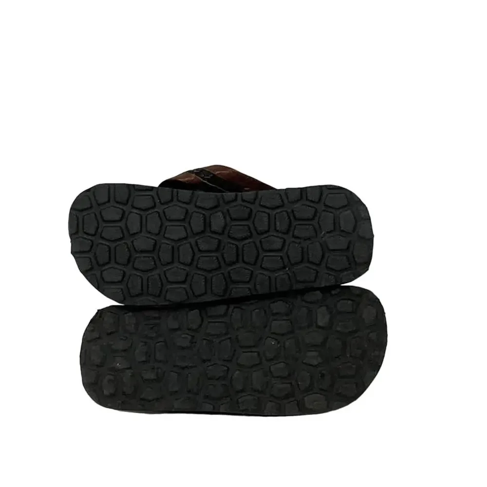 Brown Leather Sandals Kids Possible‎ Size 1Y or 2Y